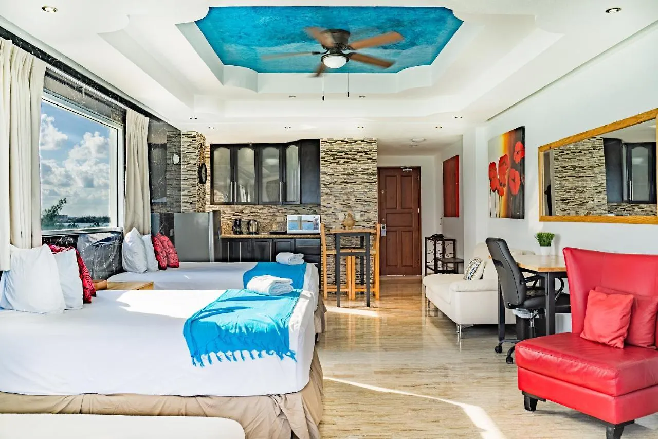 Apartment Paradise Beachfront & Nightlife Heart Cancun Mexico
